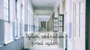 system szkolnictwa przed sądem, szkoła jest bez sensu